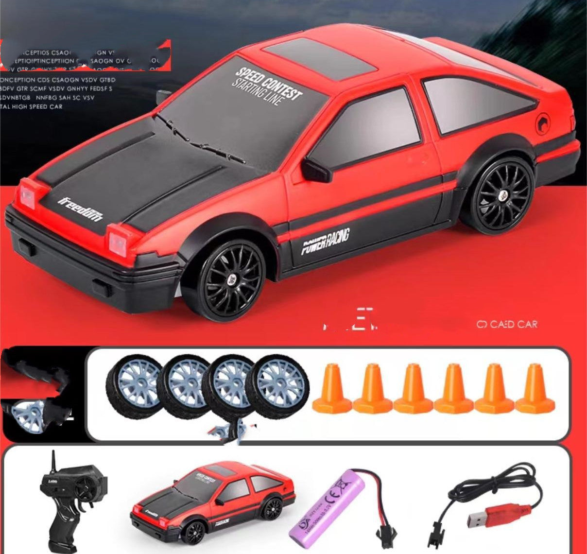 RC Drift Car Toy Remote Control