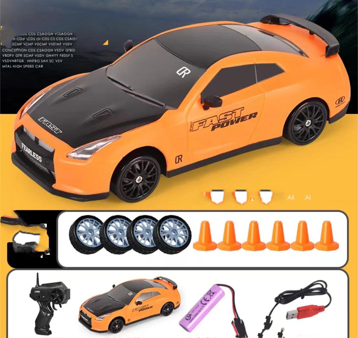 RC Drift Car Toy Remote Control