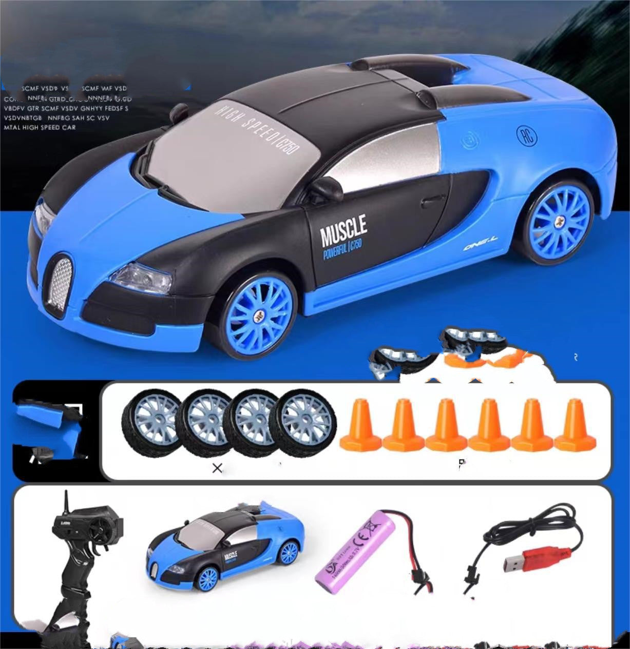RC Drift Car Toy Remote Control