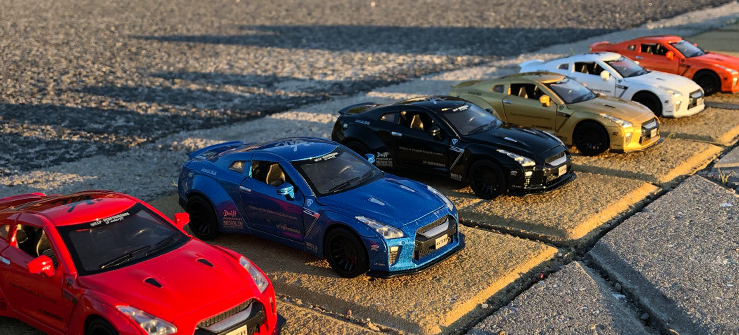 Nissan Gtr escala 1:32