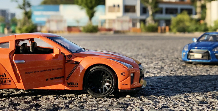 Nissan Gtr escala 1:32